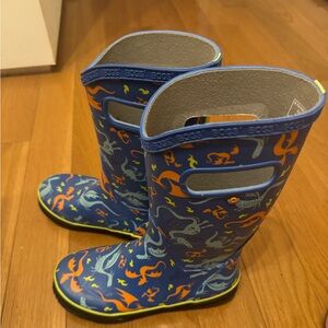 Bogs rain boots - size 4 kids